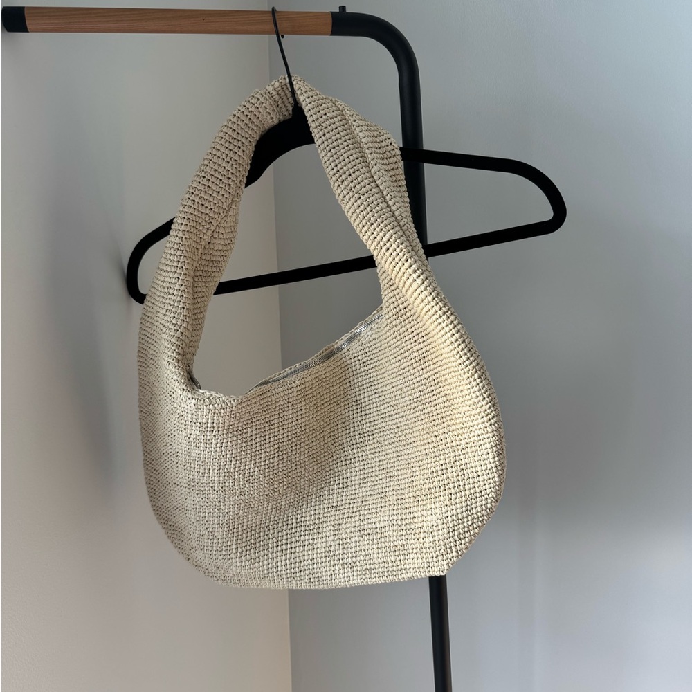 COS Mini Sling Bag - Raffia
